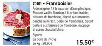 Thiriet Framboisier offre