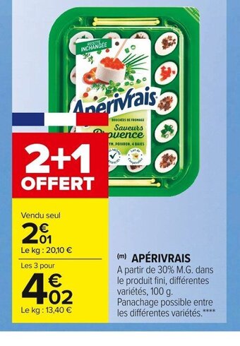 Carrefour Market Apérivrais offre