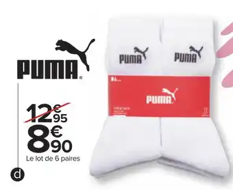 Puma mi-chaussettes de sport homme