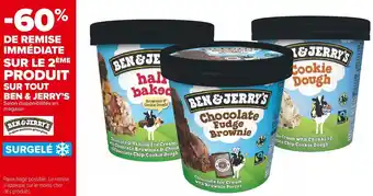 Carrefour Market Ben & jerry’s bon plan sur tout ben & jerry’s offre