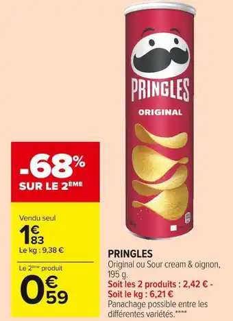 Carrefour Market Pringles pringles offre