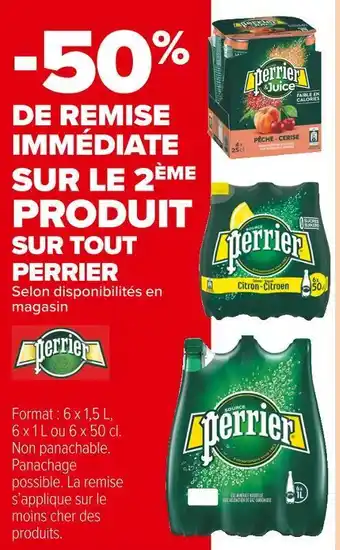 Perrier bon plan sur tout perrier