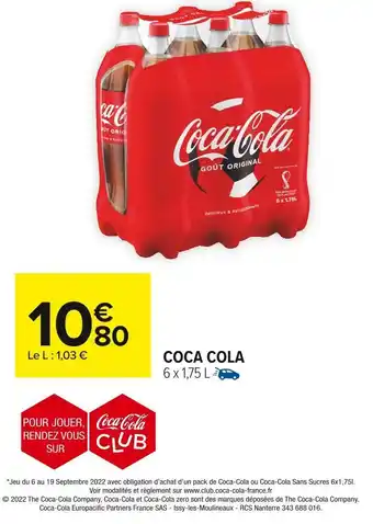 Carrefour Market Coca cola coca cola offre