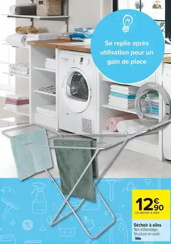 Carrefour Market Séchoir à ailes offre