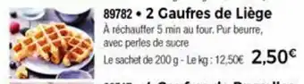 2 Gaufres De Liége