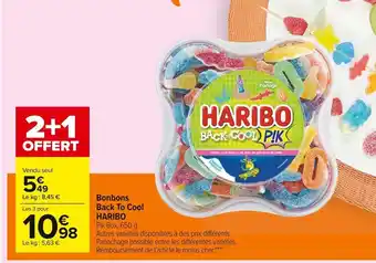 Carrefour Market Haribo Bonbons Back To Cool offre