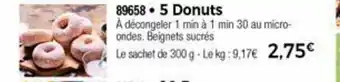 Thiriet 5 Donuts offre