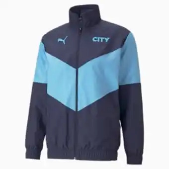 Veste de football d'avant-match man city puma x first mile homme