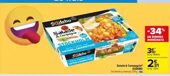 Carrefour Market Salade & compagnie sodebo offre