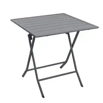 La Foir'Fouille Table pliante carrée en... offre