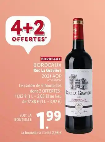 Lidl Roc la gravière offre
