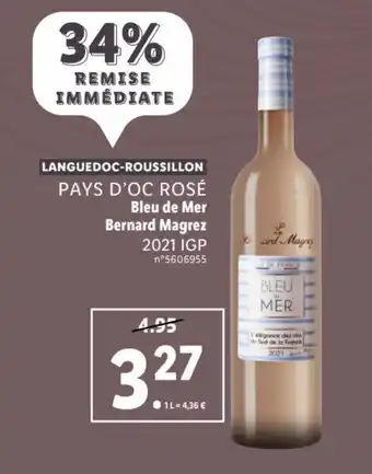 Lidl Bleu de mer bernard magrez offre