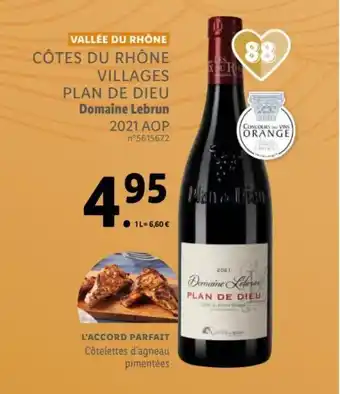 Lidl Domaine lebrun offre