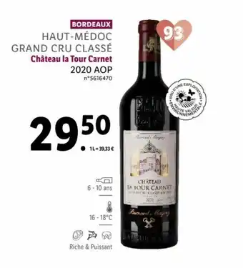 Lidl Haut-médoc grand cru classé offre