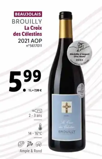 Lidl La croix des célestins offre
