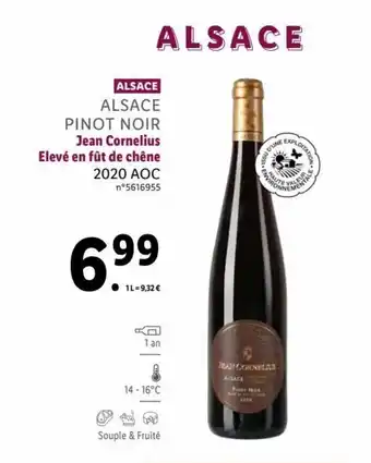Lidl Jean cornelius elevé en fût de chêne offre
