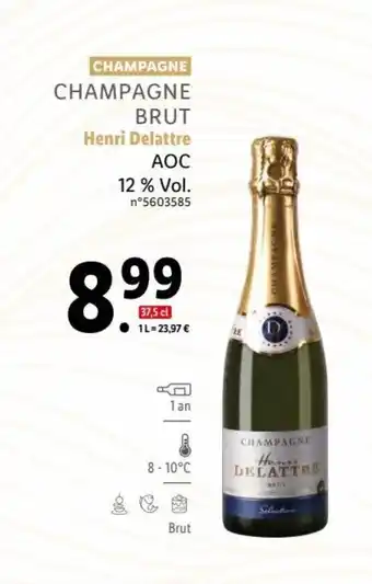 Lidl Champagne brut offre