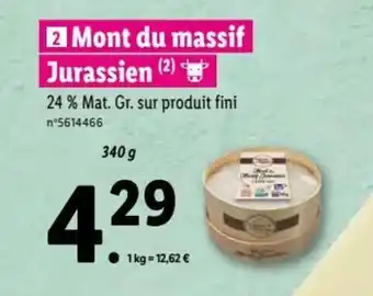 Mont du massif jurassien