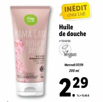 Lidl Huile de douche offre