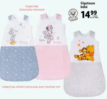 Lidl Gigoteuse bébé offre