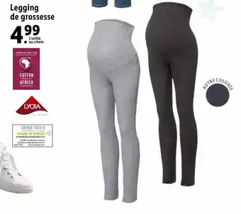 Lidl Legging de grossesse offre