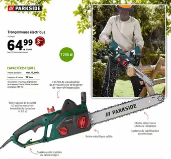 Lidl Tronçonneuse électrique offre