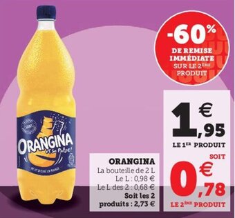 Hyper U Orangina offre