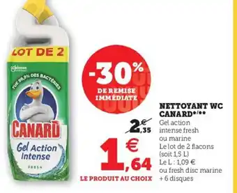 Canard Nettoyant WC