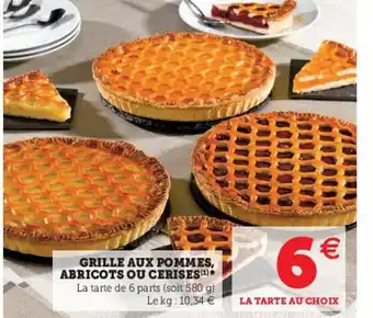 Hyper U Grille Aux Pommes Abricots Ou Cerises offre