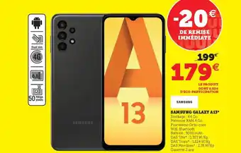 Hyper U Samsung Galaxy A13 offre
