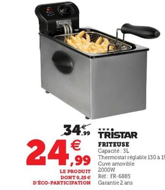 Hyper U Friteuse offre