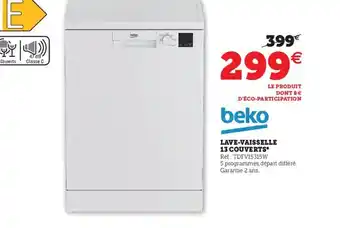 Hyper U Lave-Vaisselle 13 Couverts offre