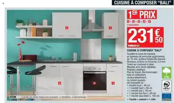 Brico Dépôt Cuisine à composer offre