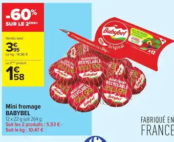 Carrefour Babybel Mini Fromage offre