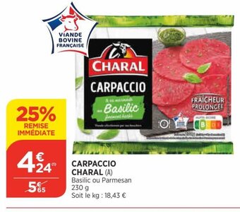 Bi1 Charal Carpaccio offre