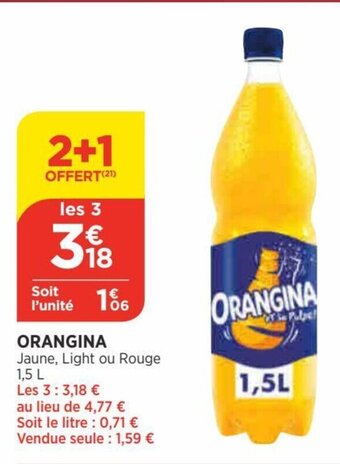 Bi1 Orangina offre
