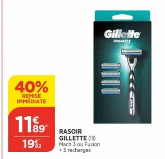 Gillette Rasoir