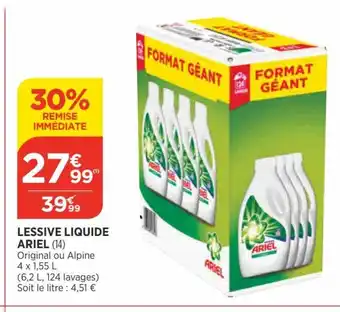 Bi1 Ariel Lessive Liquide offre