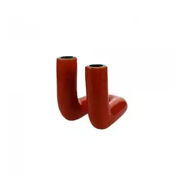 Double bougeoir en dolomite design