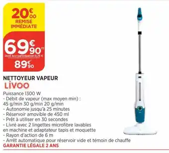 Bi1 Nettoyeur Vapeur offre
