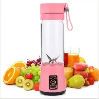 Presse-agrumes électrique portable, mixeur à smoothies rechargeable,(...)