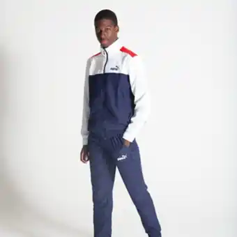 Footkorner Survêtement puma tissé - bleu/blanc/rouge offre