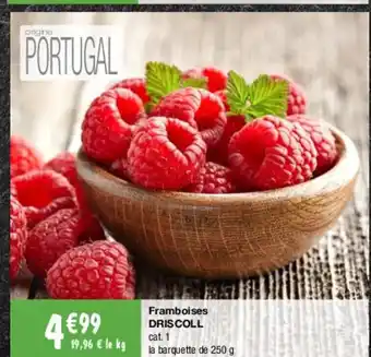 Migros Framboises Driscoll offre