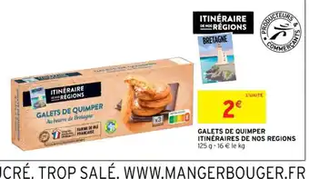 Galets de Quimper Itinéraire de Nos Regions