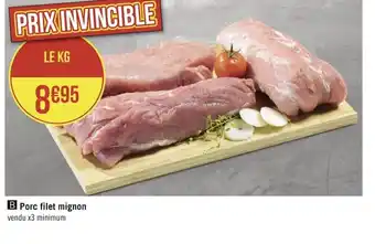 Géant Casino Porc Filet Mignon offre