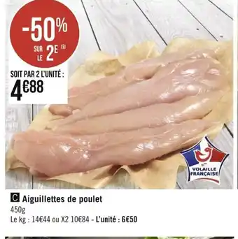 Géant Casino Aiguillettes de Poulet offre