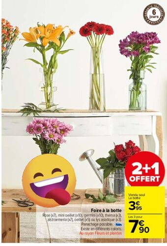 Carrefour Market Foire a la botte offre