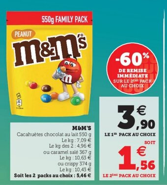 Super U M&M's offre