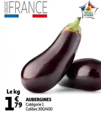 Auchan Aubergines offre