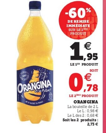 Super U Orangina offre